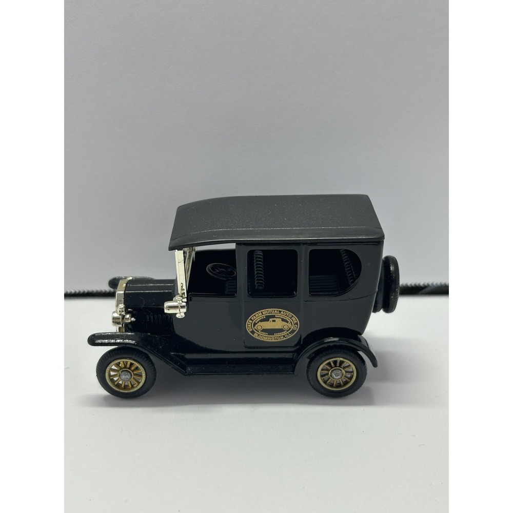 Lledo Ford Model T Black Diecast Car State Farm Insurance Small Toy Vehicle